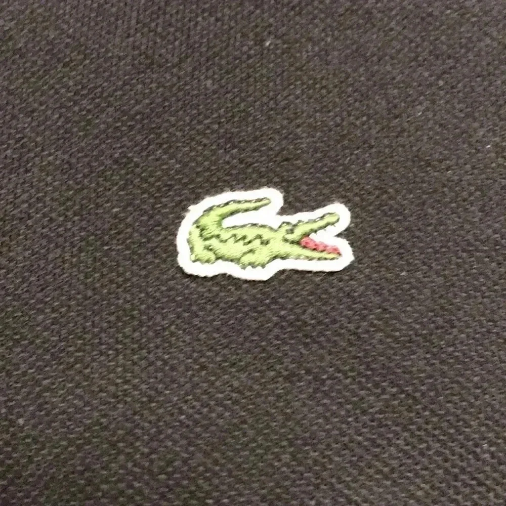 Lacoste Black Polo Shirt, Small
